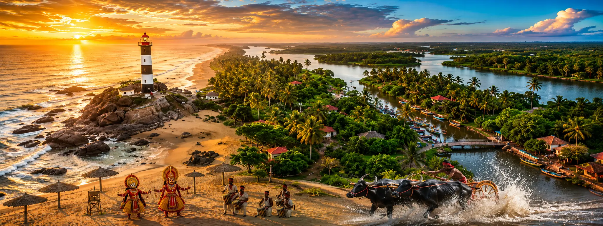 Beautiful coastal landscapes and cultural landmarks near Herms Apartments
