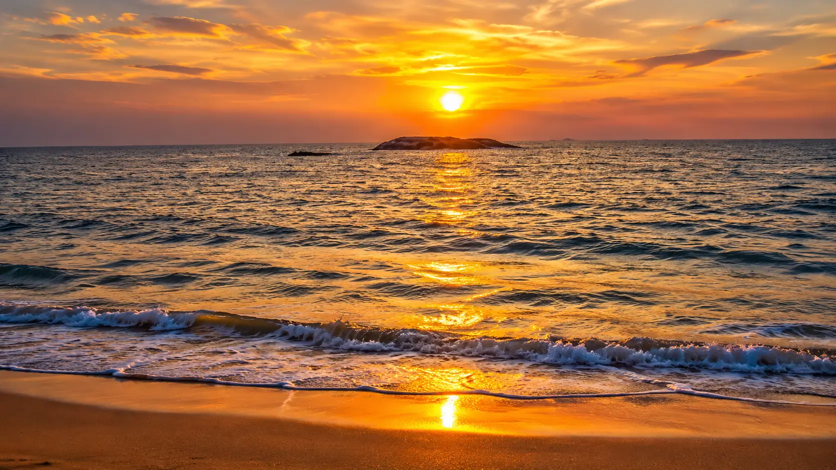 Mattu Beach Sunset