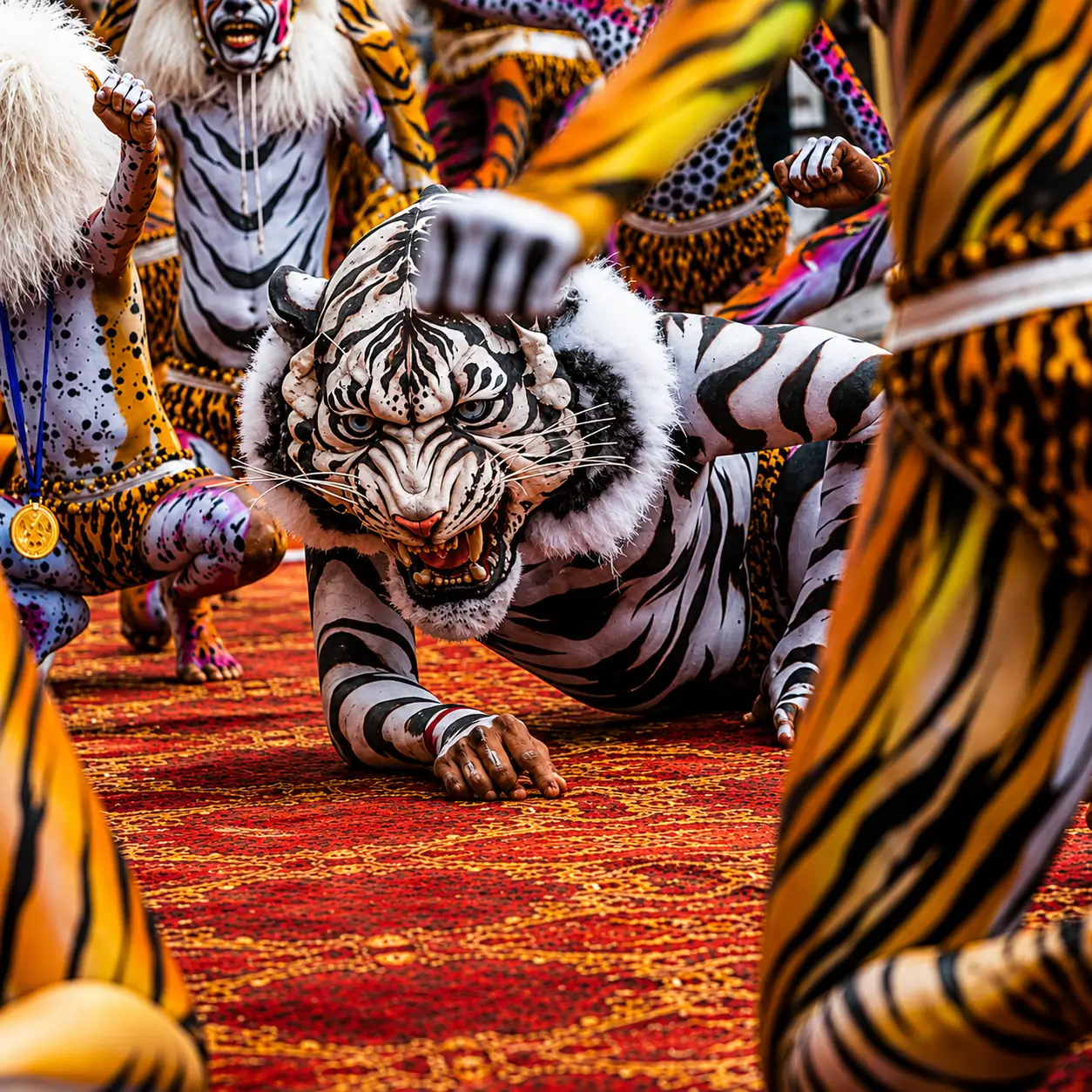 Hulivesha Tiger Dance